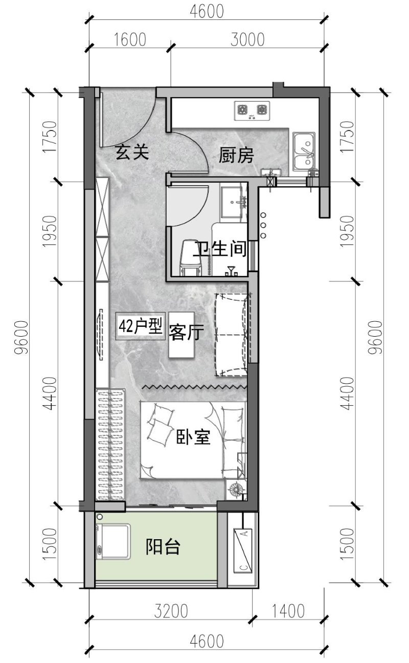 42㎡：一房一厅一卫.jpg
