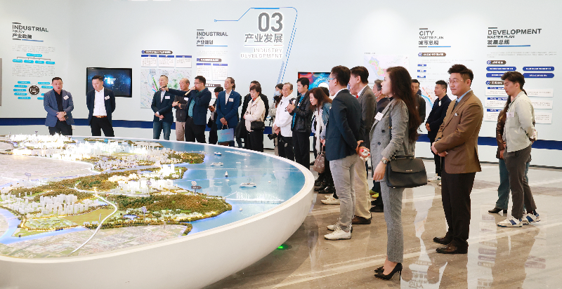 大湾区总裁协会来到滨海湾新区进行实地调研考察.JPG