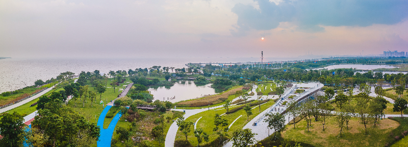 2024年9月28日，东宝公园夕阳落日DJI_0761 全景.jpg