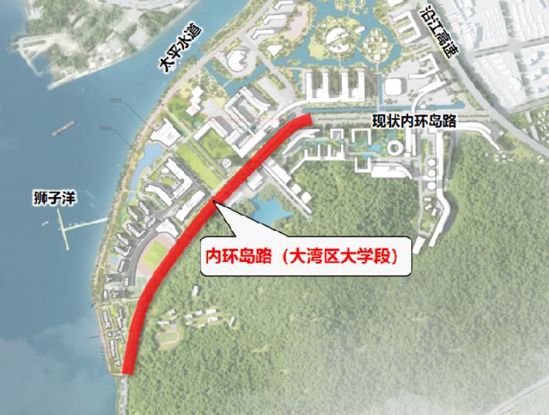 内环岛路（大湾区大学段）地图.jpg
